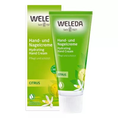 WELEDA Citrusaugļu krēms rokām un nagiem, 50 ml WELEDA Citrusaugļu krēms rokām un nagiem, 50 ml
