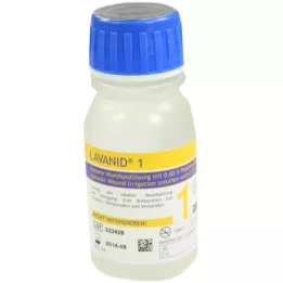 LAVANID 1 brūču irigācijas šķīdums, 125 ml