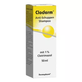 CLODERM Šampūns pret blaugznām, 50 ml