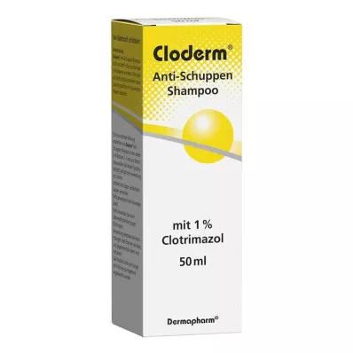 CLODERM Šampūns pret blaugznām, 50 ml