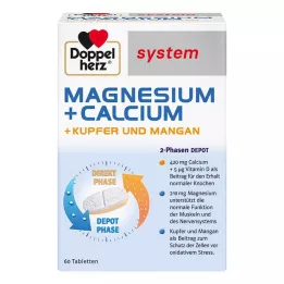 DOPPELHERZ Magnijs+Calc.+Mērs+Mangāns syst. tab. 60 gab