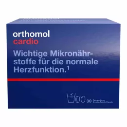 ORTHOMOL Cardio granulu/kapsulu/tablešu kombinētais iepakojums, 1 gab
