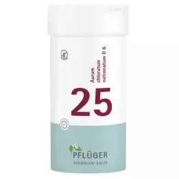 BIOCHEMIE Pflüger 25 Aurum chlorat.natron.D 6 Tab., 400 gab