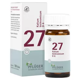 BIOCHEMIE Pflüger 27 Potassium bichromicum D 6 tabletes, 100 gab