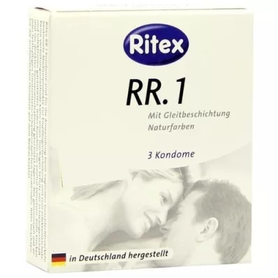 RITEX RR.1 prezervatīvs, 3 gab