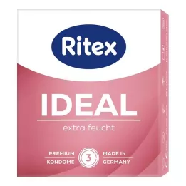 RITEX Ideal prezervatīvi, 3 gab