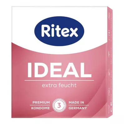 RITEX Ideal prezervatīvi, 3 gab