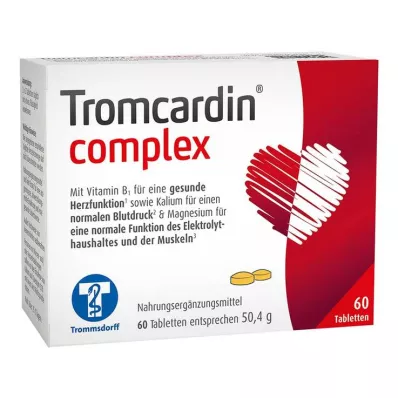 TROMCARDIN kompleksās tabletes, 60 gab TROMCARDIN kompleksās tabletes, 60 gab