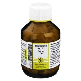 BIOCHEMIE 11 Silicea D 6 tabletes, 400 kapsulas