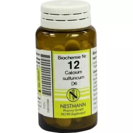 BIOCHEMIE 12 Calcium sulfuricum D 6 tabletes, 100 gab