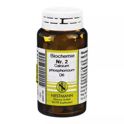 BIOCHEMIE 2 Calcium phosphoricum D 6 tabletes, 100 gab