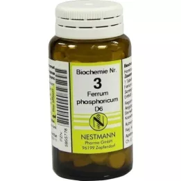 BIOCHEMIE 3 Ferrum phosphoricum D 6 tabletes, 100 gab