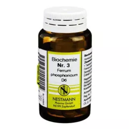BIOCHEMIE 3 Ferrum phosphoricum D 6 tabletes, 100 gab