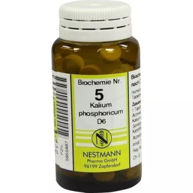 BIOCHEMIE 5 Potassium phosphoricum D 6 tabletes, 100 gab