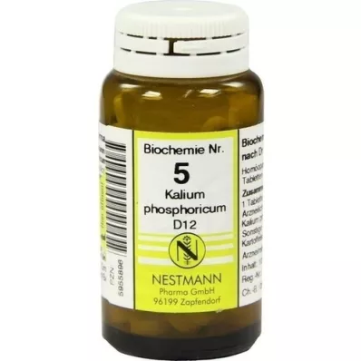 BIOCHEMIE 5 Potassium phosphoricum D 12 tabletes, 100 gab