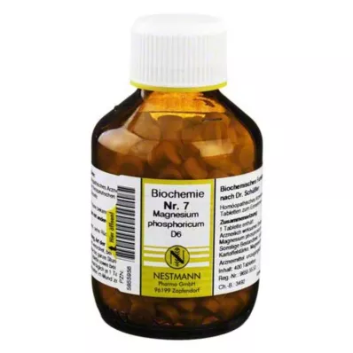 BIOCHEMIE 7 Magnesium phosphoricum D 6 tabletes, 400 kapsulas