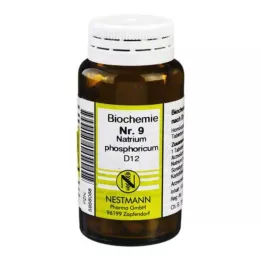 BIOCHEMIE 9 Natrium phosphoricum D 12 tabletes, 100 gab