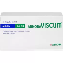 ABNOBAVISCUM Abietis 0,2 mg ampulas, 21 gab