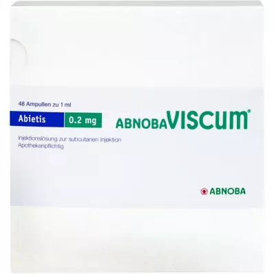 ABNOBAVISCUM Abietis 0,2 mg ampulas, 48 gab