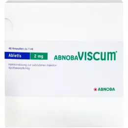 ABNOBAVISCUM Abietis 2 mg ampulas, 48 gab