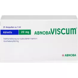 ABNOBAVISCUM Abietis 20 mg ampulas, 21 gab