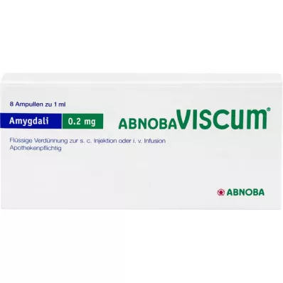ABNOBAVISCUM Amygdali 0,2 mg ampulas, 8 gab