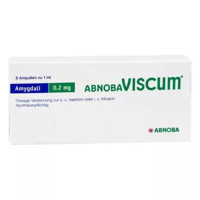ABNOBAVISCUM Amygdali 0,2 mg ampulas, 8 gab