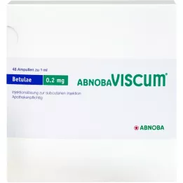 ABNOBAVISCUM Betulae 0,2 mg ampulas, 48 gab