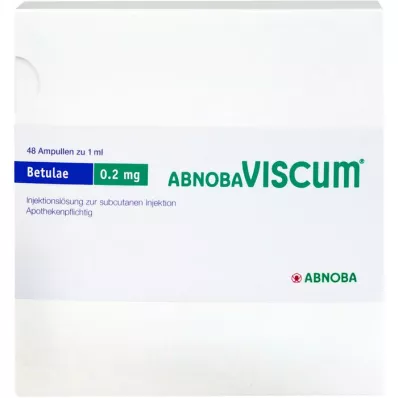 ABNOBAVISCUM Betulae 0,2 mg ampulas, 48 gab
