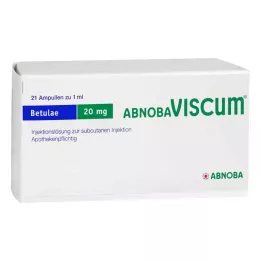 Abnobaviscum Betulae 20 mg ampulas (21 gab.)