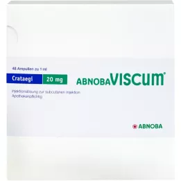 ABNOBAVISCUM Crataegi 20 mg ampulas, 48 gab