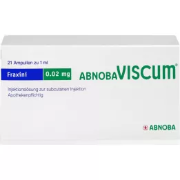 ABNOBAVISCUM Fraxini 0,02 mg ampulas, 21 gab