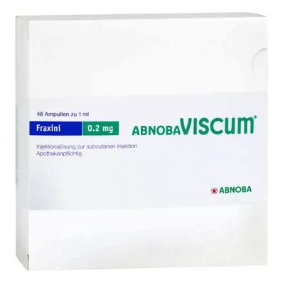 ABNOBAVISCUM Fraxini 0,2 mg ampulas, 48 gab