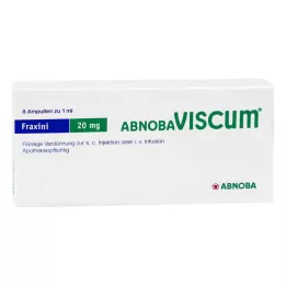 ABNOBAVISCUM Fraxini 20 mg ampulas, 8 gab