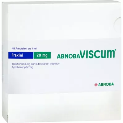 ABNOBAVISCUM Fraxini 20 mg ampulas, 48 gab