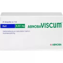 ABNOBAVISCUM Mali 0,02 mg ampulas, 21 gab