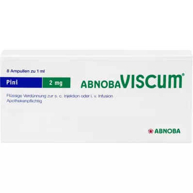 ABNOBAVISCUM Pini 2 mg ampulas, 8 gab