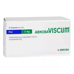 Abnobaviscum Pini 2 mg ampulas (21 gab.)