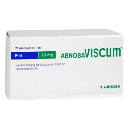 Abnobaviscum Pini 20 mg ampulas (21 gab.)