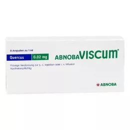 Abnobaviscum Quercus 0,02 mg ampulas (8 gab.)