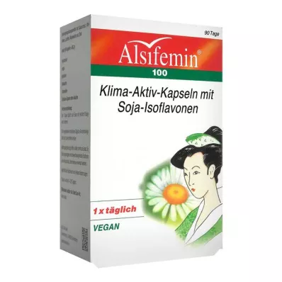 ALSIFEMIN 100 Climate-Active ar soju 1x1 kapsulas, 90 kapsulas