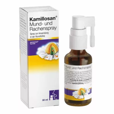 KAMILLOSAN Mutes un rīkles aerosols, 30 ml