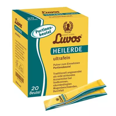 LUVOS Ārkārtīgi smalks ārstnieciskais māls, 20X6,5 g LUVOS Ārkārtīgi smalks ārstnieciskais māls, 20X6,5 g