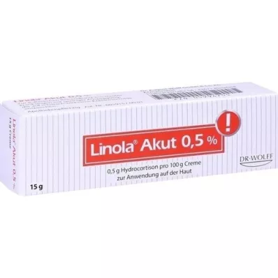 LINOLA akūts 0,5% krēms, 15 g