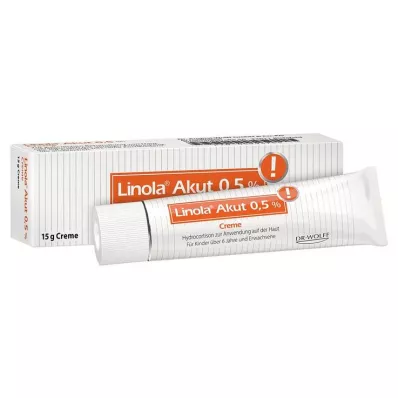 LINOLA akūts 0,5% krēms, 15 g LINOLA akūts 0,5% krēms, 15 g