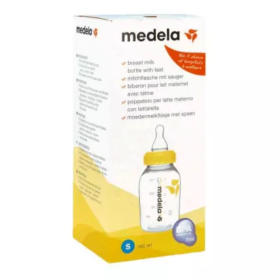 MEDELA Piena pudele 150 ml ar krūzi, 1 gab