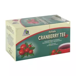 CRANBERRY TEE Filtrēšanas maisiņš, 20 gab