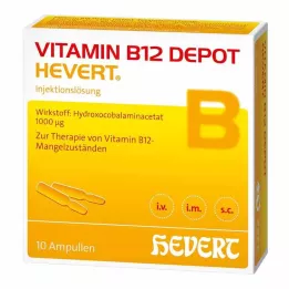 VITAMIN B12 DEPOT Heverta ampulas, 10 gab