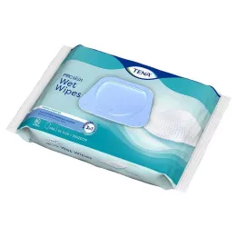 TENA WET Salvetes 3in1, 48 gab