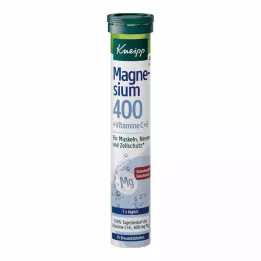 KNEIPP Magnijs 400+C+E putojošās tabletes, 15 gab